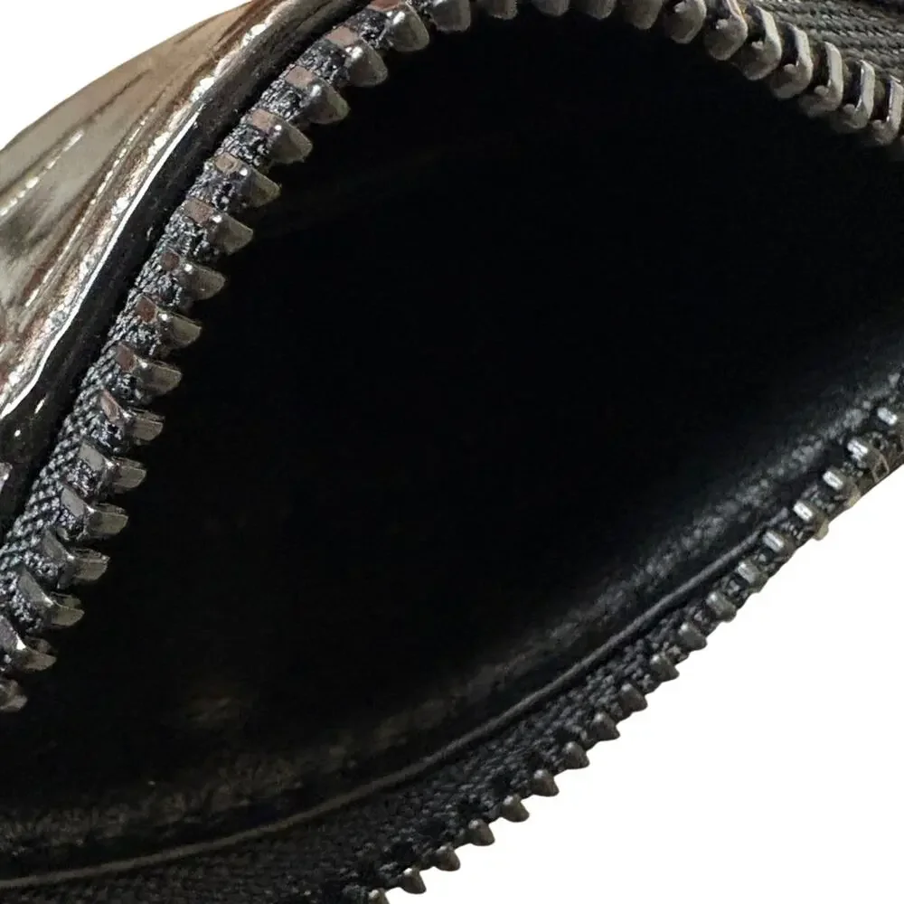 sale ends 5/13 Alexander McQueen Metallic Quilted cardholder